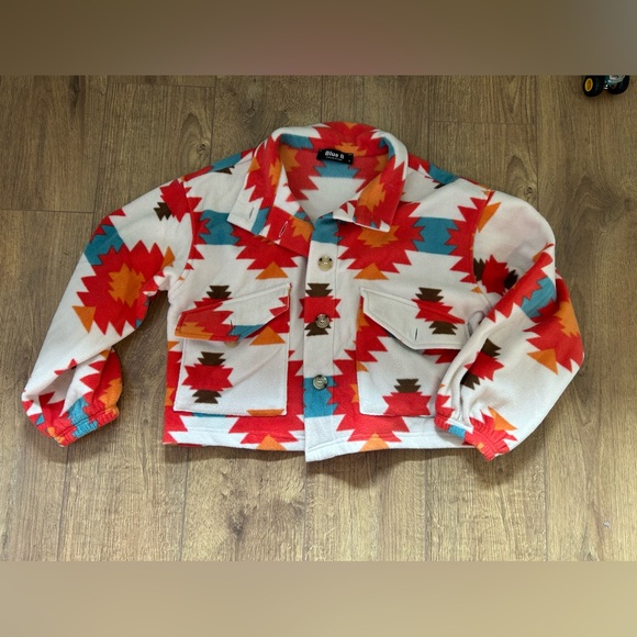 Western fleece crop jacket - Picture 3 of 4